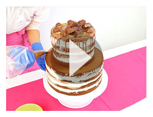 Deine 2-stöckige Torte mit kinder bueno® Riegeln!