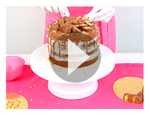 Deine Torte mit Snickers® Riegeln!