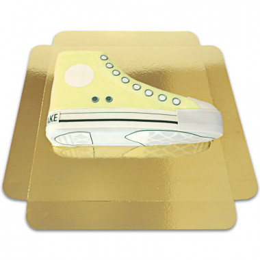 Gelbe Sneaker-Torte