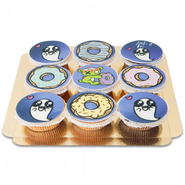 Zonbi & Boo Cupcakes, 9 Stück - Pummeleinhorn