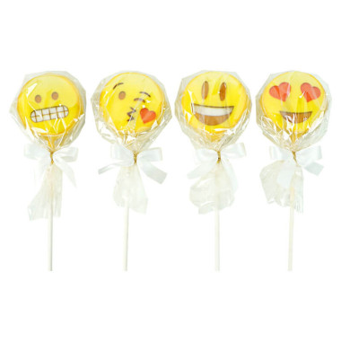 Emoji Cake-Pops (10 Stück)