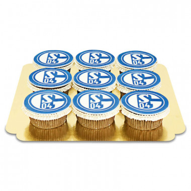 FC Schalke 04 - Cupcakes (9 Stück)