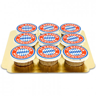FC Bayern München Cupcakes (9 Stück)