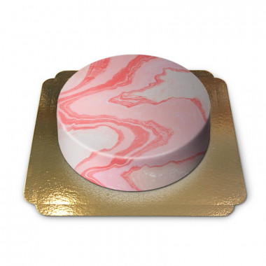 Pastell Marmor-Torte