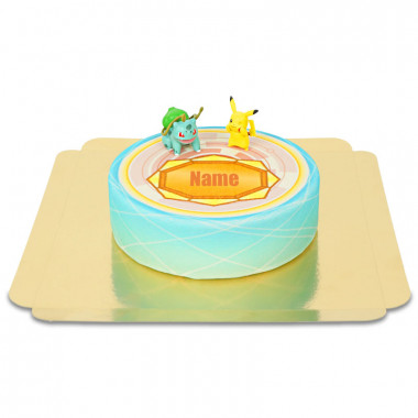 Pokemon auf Orden-Torte