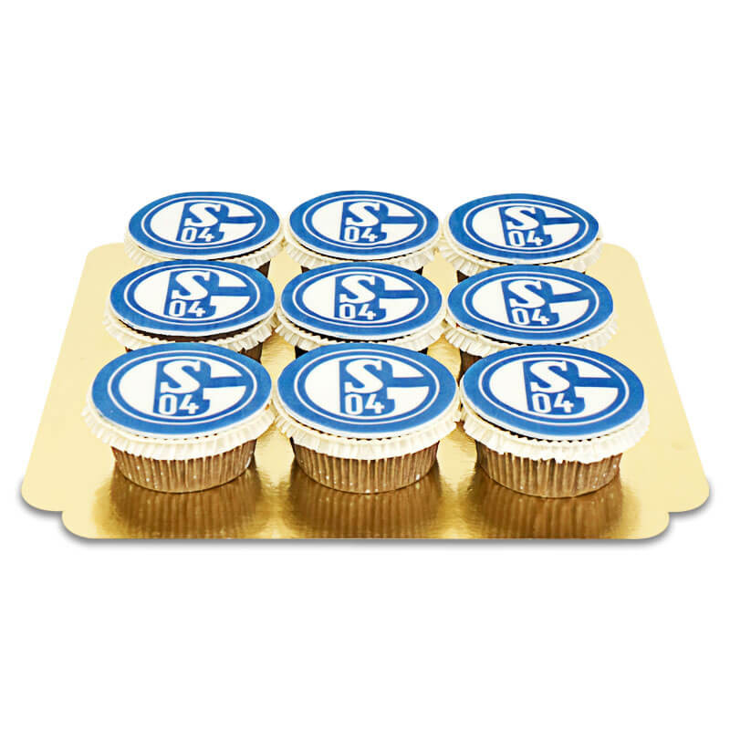 FC Schalke 04 - Cupcakes (9 Stück)