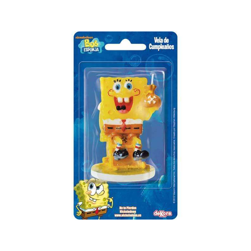 SpongeBob Tortenkerze